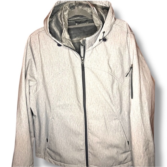 Free Country Plus Size Softshell Jacket size XXL GREY - Picture 1 of 4